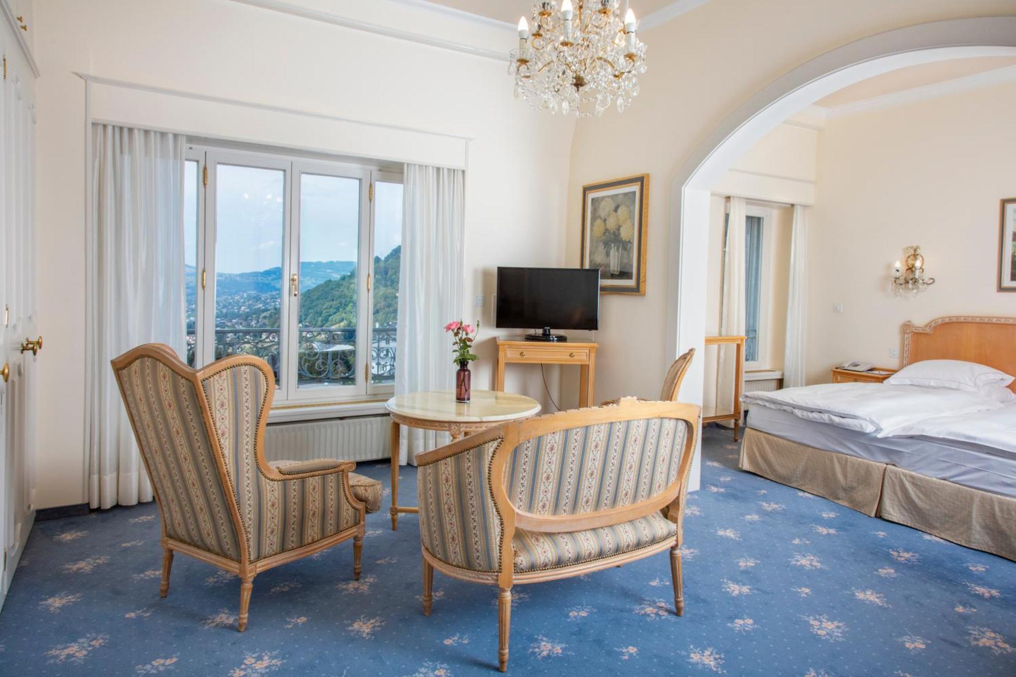 Hotel Victoria Glion Montrö Dış mekan fotoğraf