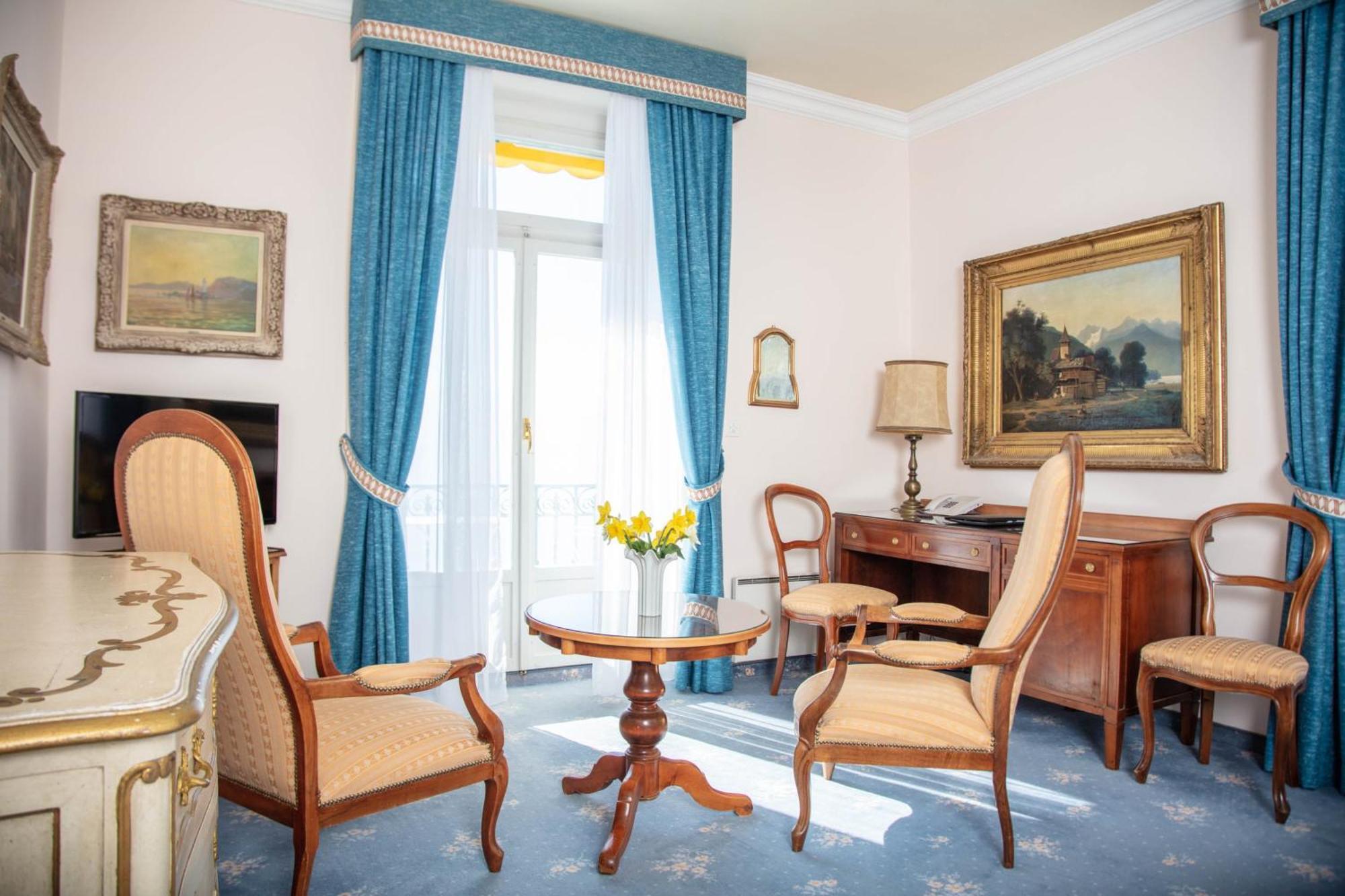 Hotel Victoria Glion Montrö Oda fotoğraf